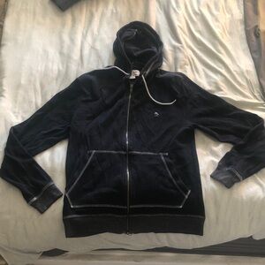 Original Penguin Black Zip-Up Sweater